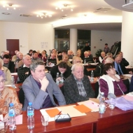 Účastníci okresní nominační konference OV KSČM Olomouc 2017